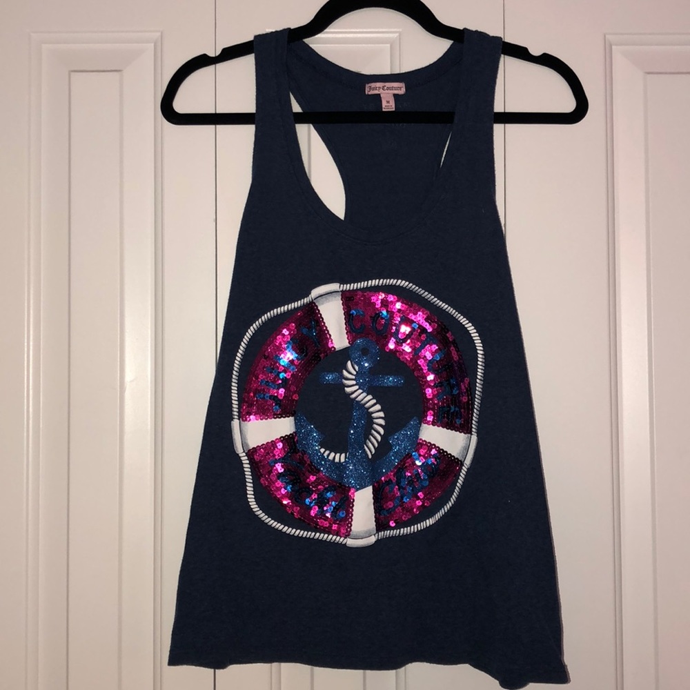 Juicy Couture Racerback tank top, Medium